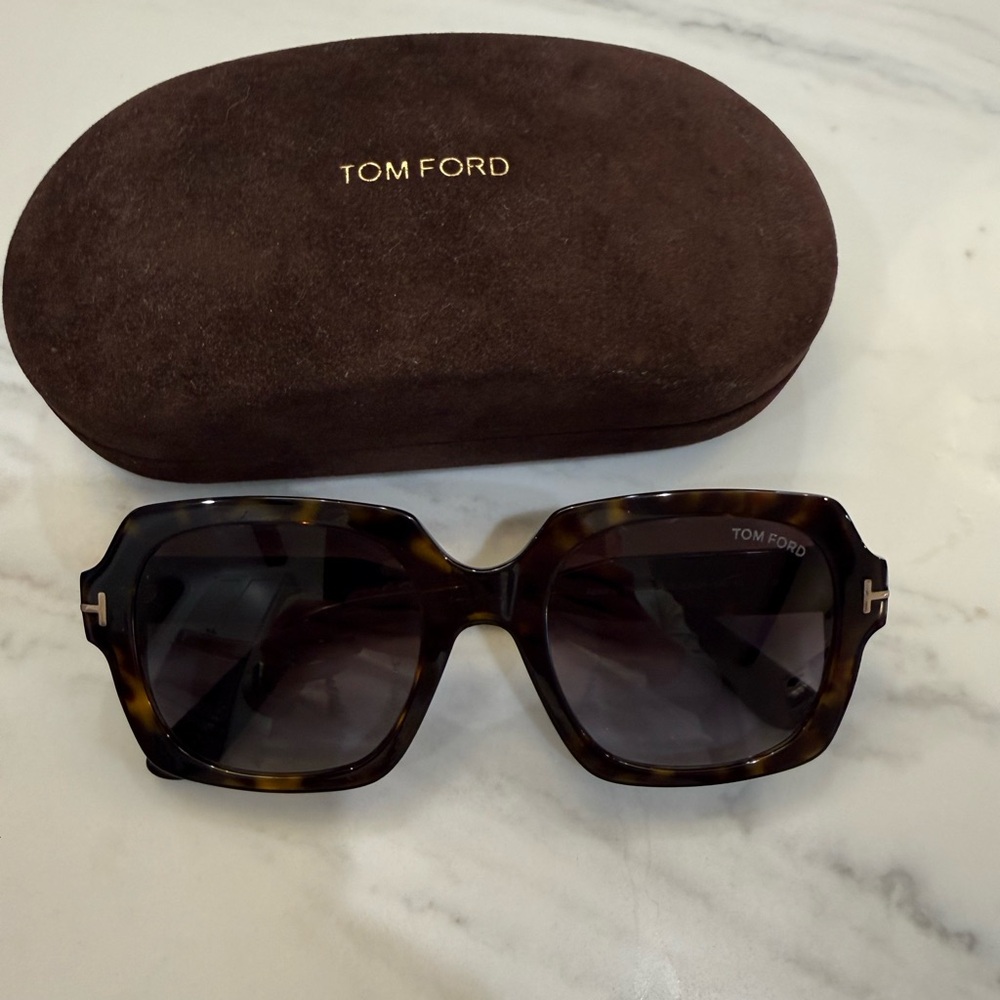 Tom Ford Brown Tortoise Sunglasses